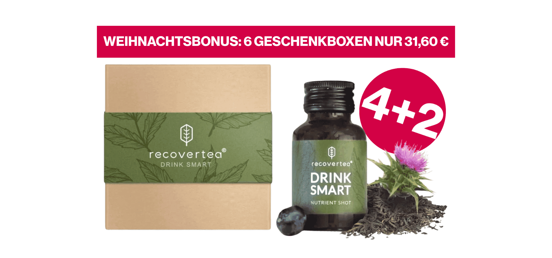 2er Geschenkbox - Recovertea